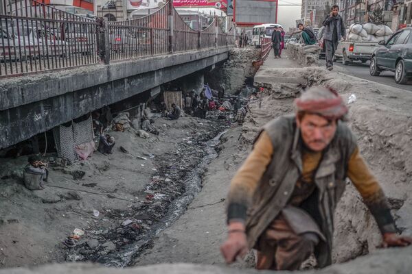 معتاد افغانی در کابل.  - اسپوتنیک ایران  