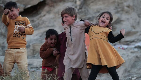کودکان مشغول بازی در کابل  - اسپوتنیک ایران  