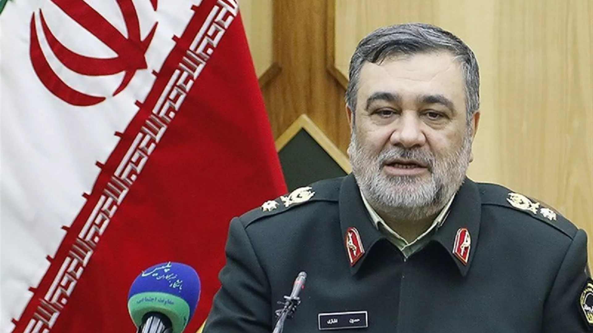سردار سرتیپ پاسدار حسین اشتری فرمانده نیروی انتظامی ایران