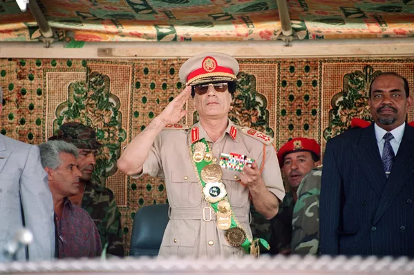 معمر قذافی در سال 1994 معمر قذافی در سال 1994 - اسپوتنیک ایران