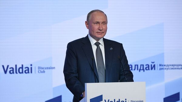 Президент РФ Владимир Путин принял участие в заседании клуба Валдай - اسپوتنیک ایران  