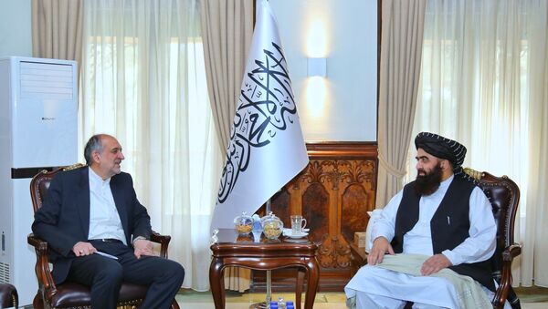 دیدار سفیر ایران در کابل و وزیر خارجه طالبان - اسپوتنیک ایران  
