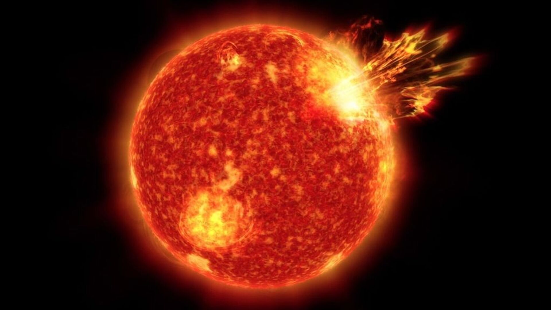 یک شراره قدرتمند کلاس ایکس در خورشید رخ داد - اسپوتنیک ایران  , 1920, 23.05.2022