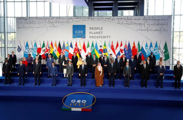 روسای کشورهای گروه بیست در اجلاس رم، ایتالیا - اسپوتنیک ایران  