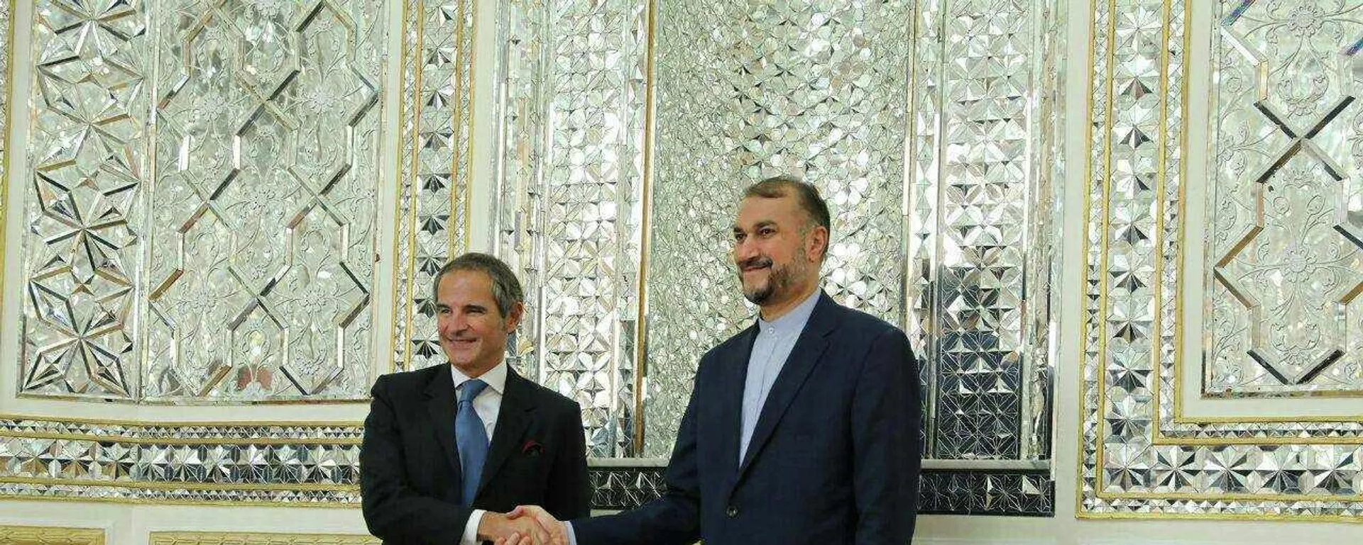دیدار و گفتگوی مدیر کل آژانس بین المللی انرژی اتمی با وزیر امور خارجه کشورمان - اسپوتنیک ایران  , 1920, 23.11.2021