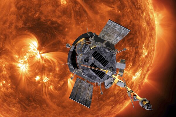 عکس های فضایی سال 2021 به گزینه اسپوتنیک.کاوشگر خورشیدی «پارکر» ناسا در حال نزدیک شدن به خورشید. - اسپوتنیک ایران  