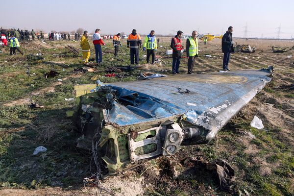 ادامه تحقیقات در خصوص سقوط هواپیمایی اوکراینی در ایران - اسپوتنیک ایران  
