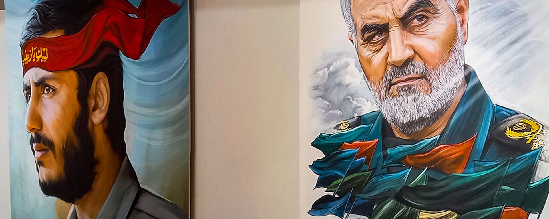 Выставка цифровой живописи, посвященная памяти генерала Касема Солеймани в Тегеране - اسپوتنیک ایران  , 1920, 31.12.2021