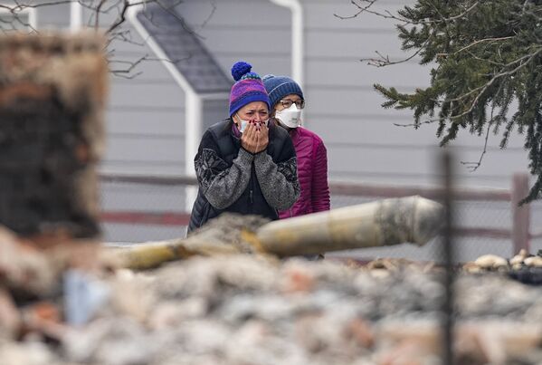 هزاران نفر در پی آتش سوزی های زمستانی در کلرادو آمریکا سرپناه خود را از دست دادند. - اسپوتنیک ایران  