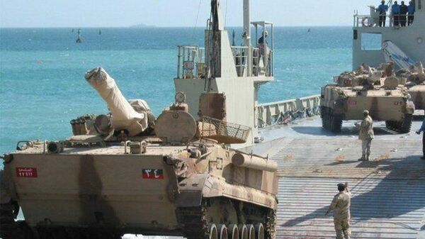 جنبش انصارالله یمن: کشتی اماراتی تجهیزات نظامی منتقل می‌کرد  - اسپوتنیک ایران  