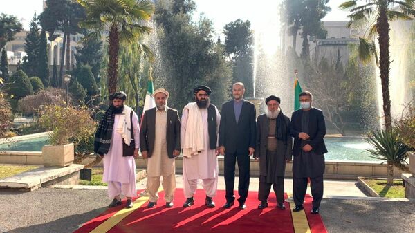 هیئت اعزامی طالبان به تهران ایران - اسپوتنیک ایران  