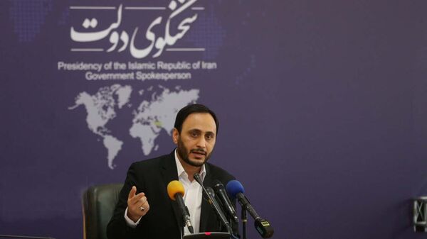 علی بهادری جهرمی، سخنگوی دولت ایران  - اسپوتنیک ایران  
