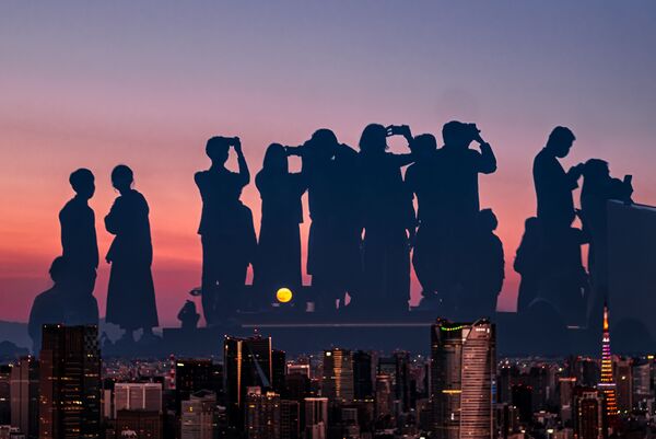 منتخب عکس های شرکت کننده در مسابقه عکاسی سونی 2022 اعلام شدند.عکاس، کائورو سوگیاما از ژاپن. تماشای قرص کامل ماه. - اسپوتنیک ایران  