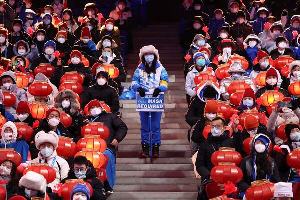 بازی های المپیک زمستانی 2022 در پکن به پایان رسید. همه باید ماسک بپوشند. - اسپوتنیک ایران  