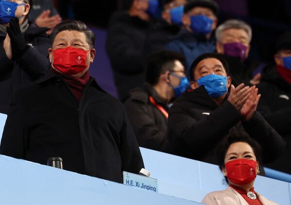 بازی های المپیک زمستانی 2022 در پکن به پایان رسید. حضور رئیس حمهور چین در مراسم پایانی المپیک. - اسپوتنیک ایران  