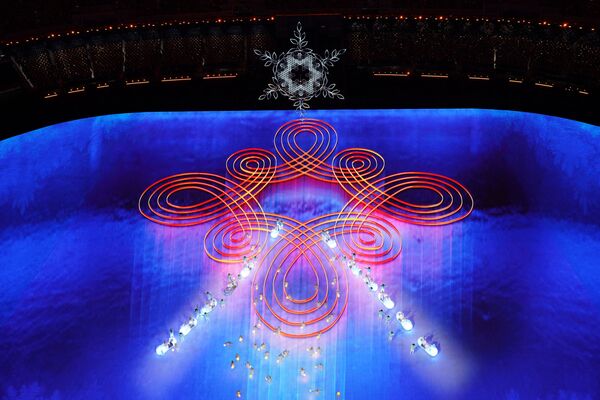 بازی های المپیک زمستانی 2022 در پکن به پایان رسید. سمبل بازی های المپیک زمستانی پکن. - اسپوتنیک ایران  