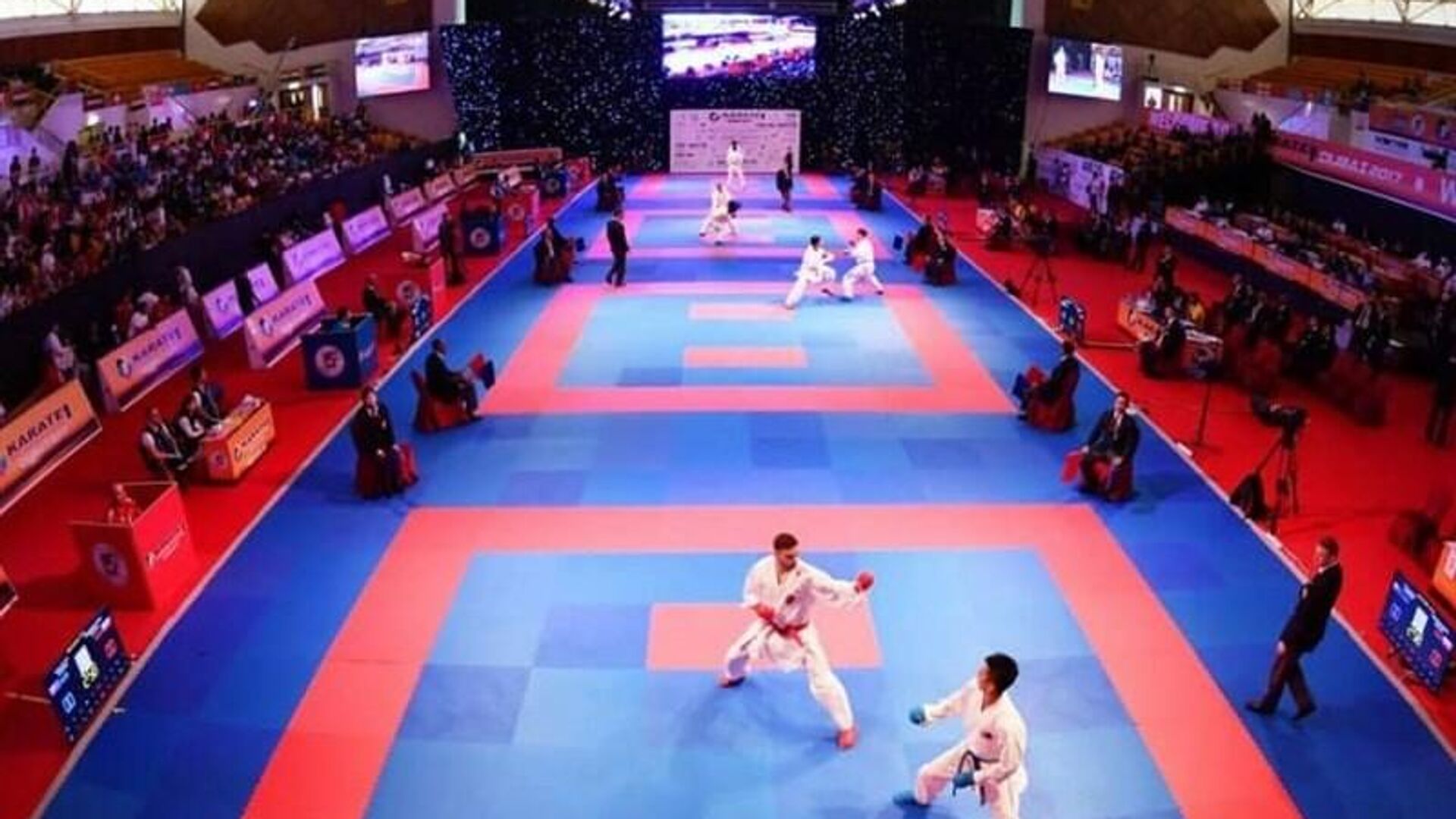قهرمانان ایرانی کاراته در امارات به اجرای نمایش سرگرم کننده پرداختند  - اسپوتنیک ایران  , 1920, 23.02.2022