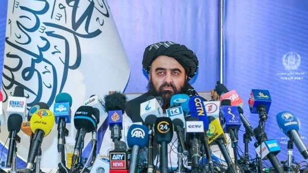 امیرخان متقی، سرپرست وزارت خارجه‌ طالبان  - اسپوتنیک ایران  