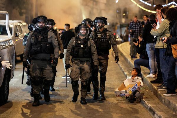رویدادهای هفته به روایت تصویر.پلیس مرزی اسرائیل. - اسپوتنیک ایران  