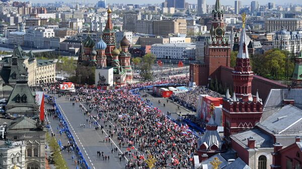 Шествие  Бессмертный полк в Москве - اسپوتنیک ایران  