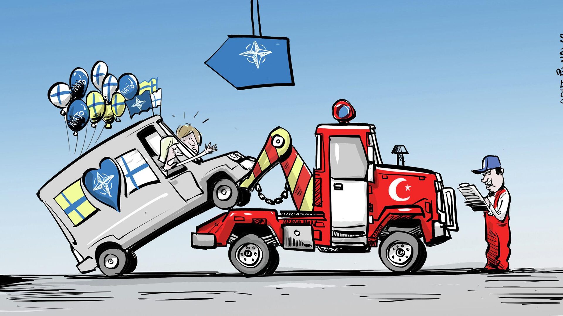 СМИ: Турция может пересмотреть отношение к членству в НАТО Швеции и Финляндии - اسپوتنیک ایران  , 1920, 18.05.2022