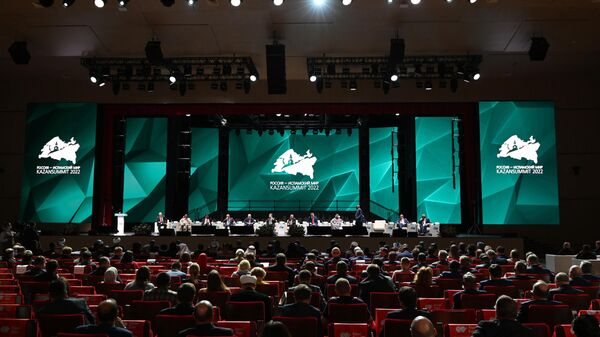 سیزدهمین اجلاس بین المللی اقتصادی روسیه - جهان اسلام: اجلاس کازان-۲۰۲۲ - اسپوتنیک ایران  