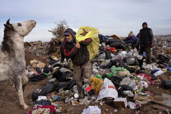 رویدادها و حوادث اخیر در جهان باعث فقیر شدن ساکنان زمین شده است.جستجو در میان آشغال ها، آرژانتین. - اسپوتنیک ایران  
