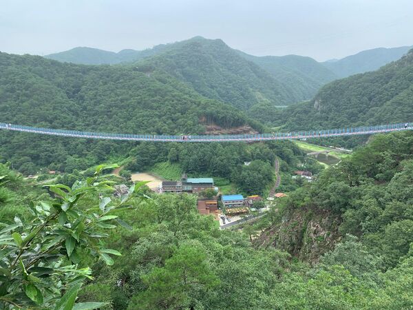 پل های معلق شیشه ای جهان.پل معلق در کره جنوبی. - اسپوتنیک ایران  
