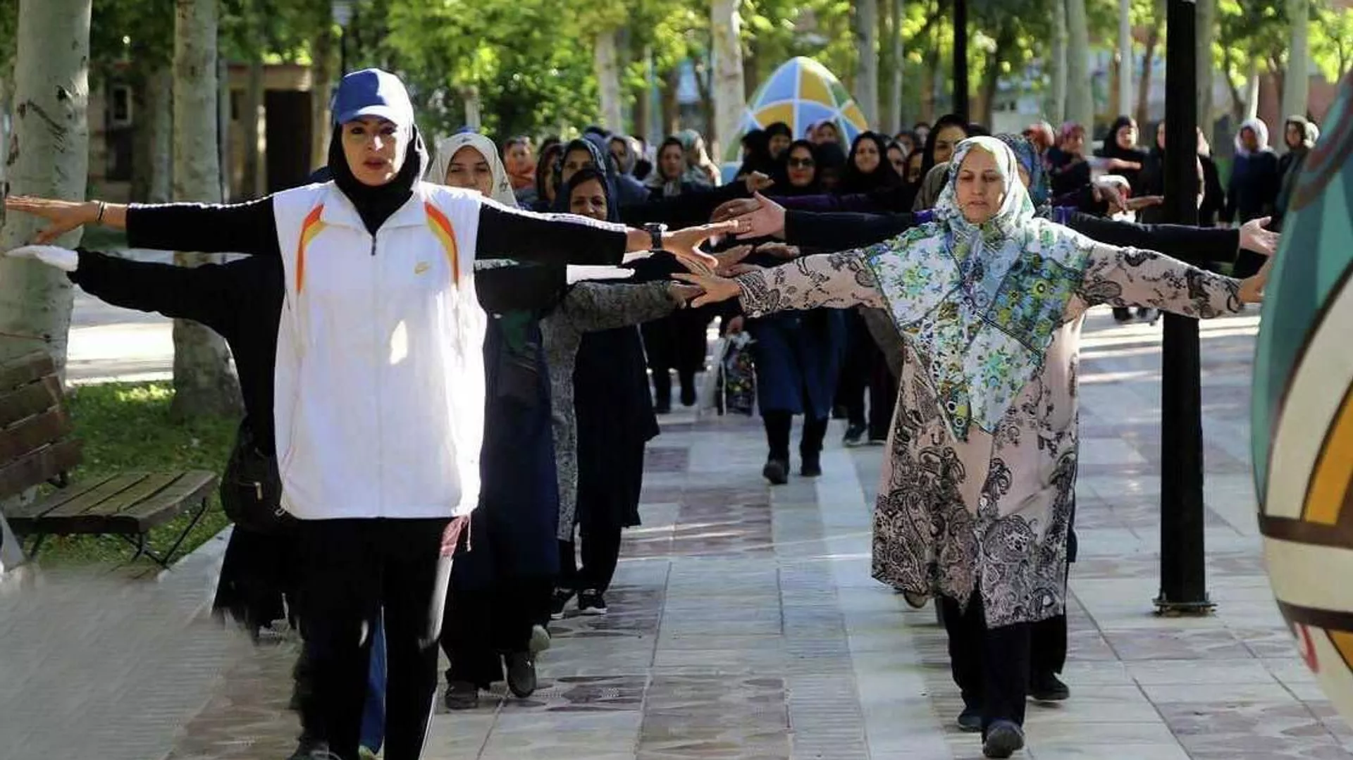 ایستگاه‌های ورزش در بوستان های تهران 