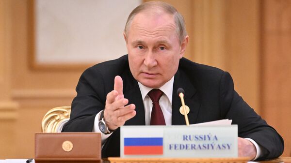 Президент РФ В. Путин принял участие в шестом Каспийском саммите - اسپوتنیک ایران  