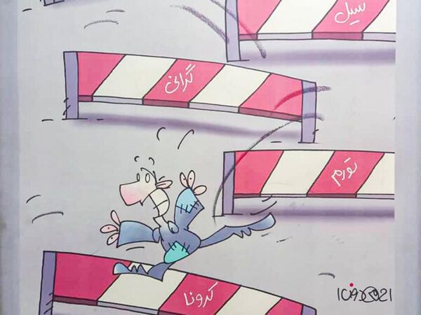 نمایشگاه آثار برگزیده جشنواره طنز و کاریکاتور بحران  با محور کرونا، زلزله، سیل

 - اسپوتنیک ایران  
