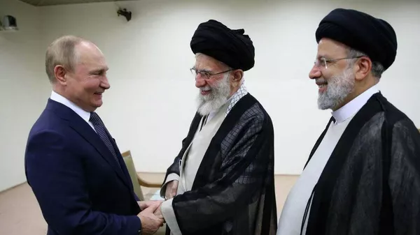 دیدار ولادیمیر پوتین و آیت الله علی خامنه ای - اسپوتنیک ایران  