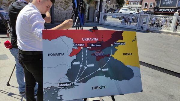  مسیرهای احتمالی حمل غلات از اوکراین  - اسپوتنیک ایران  