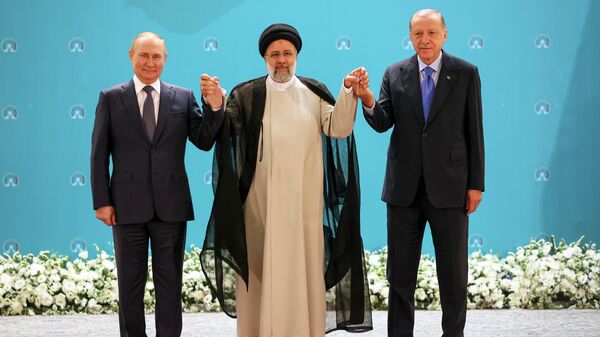 روسیه، ایران و ترکیه در حال تشکیل نظم نوین خود؛ غرب یک تماشاچی شده    - اسپوتنیک ایران  