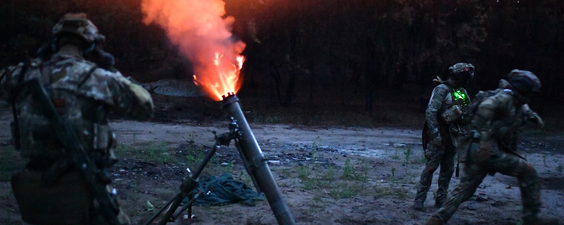 Военнослужащие войск специального назначения ВС РФ в ходе боевой операции на Харьковском направлении - اسپوتنیک ایران  , 1920, 22.12.2023