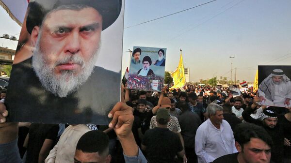 نخست وزیر عراق تیراندازی به معترضان صدر را ممنوع کرد - اسپوتنیک ایران  