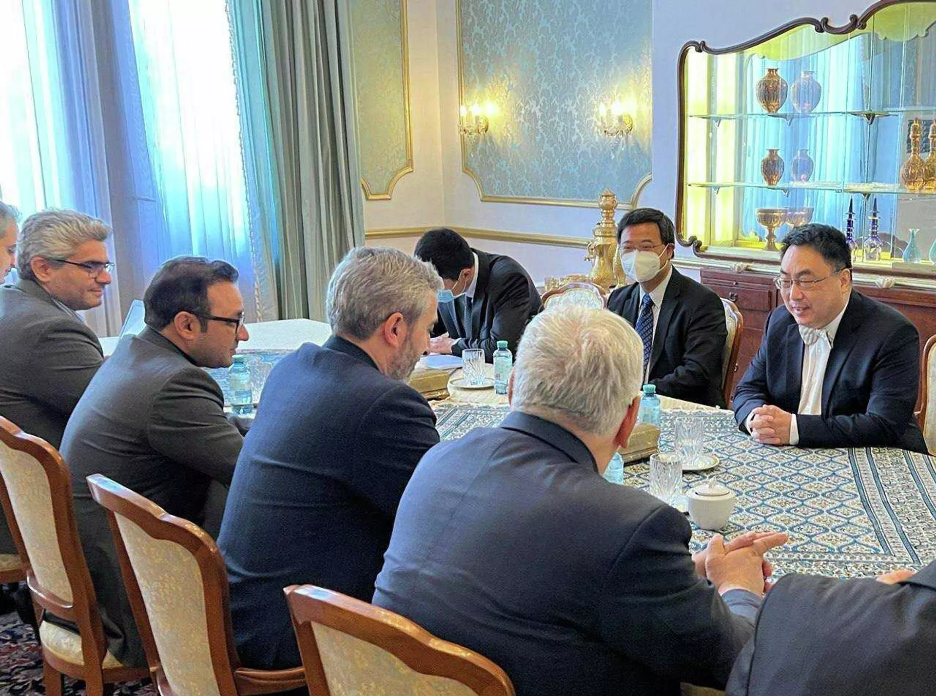 هیأتهای مذاکره کننده جمهوری اسلامی ایران و جمهوری خلق چین هیأتهای مذاکره کننده جمهوری اسلامی ایران و جمهوری خلق چین