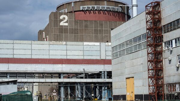 حمله کی یف به ساختمان ویژه نیروگاه اتمی زاپوروژیه  - اسپوتنیک ایران  