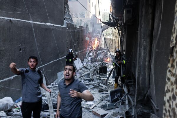 پیامد حمله اسرائیل به نوار غزه. - اسپوتنیک ایران  