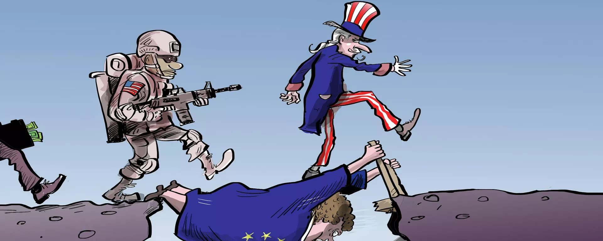 США готовы пожертвовать экономикой ЕС для сохранения власти, заявил Володин - اسپوتنیک ایران  , 1920, 19.08.2022