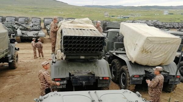 حضور ارتش مغولستان در رزمایش واستوک 2022 در روسیه - اسپوتنیک ایران  