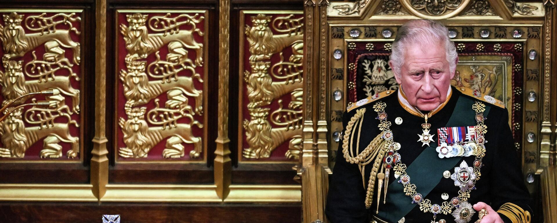 Британский принц Чарльз во время государственного открытия парламента в Лондоне  - اسپوتنیک ایران  , 1920, 09.09.2022