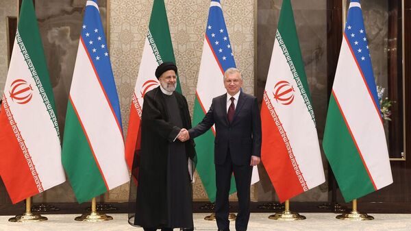 رئیسی در دیدار با رئیس‌جمهور ازبکستان  - اسپوتنیک ایران  