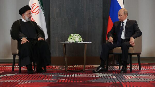 دیدار روسای جمهور  ایران و روسیه در نشست سران سازمان همکاری شانگهای - اسپوتنیک ایران  