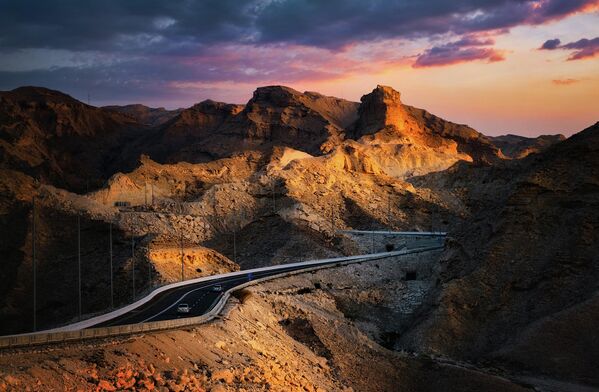 جاده های زیبای امارات - اسپوتنیک ایران  
