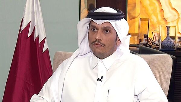 شیخ محمد بن عبد الرحمن آل ثانی، وزیر خارجه قطر  - اسپوتنیک ایران  