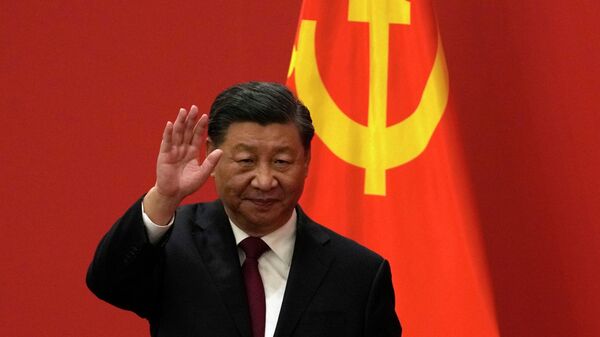Си Цзиньпин после избрания генсеком Компартии Китая на третий срок - اسپوتنیک ایران  