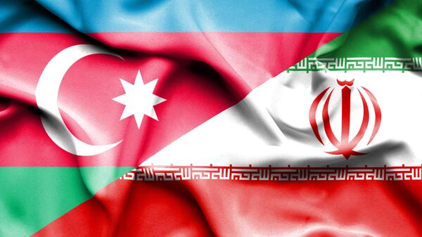 پرچم ایران و آذربایجان - اسپوتنیک ایران  
