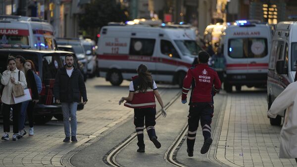 Взрыв в центре Стамбула на улице Истикляль - اسپوتنیک ایران  