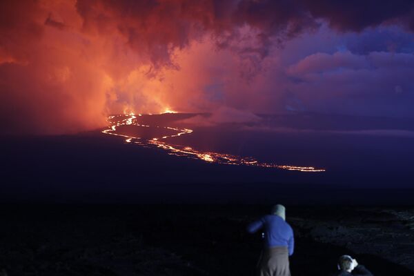 فوران آتشفشان در جزایر هاوایی - اسپوتنیک ایران  